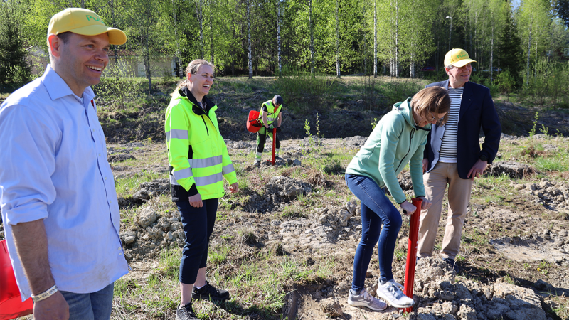 Tampere-talon hiilinielu Lempäälässä