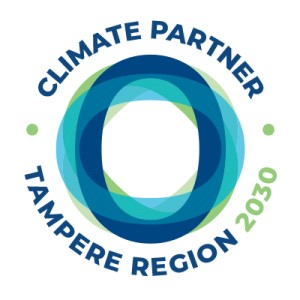 Tampere Hall is a climate partner of Tampere Region 2030