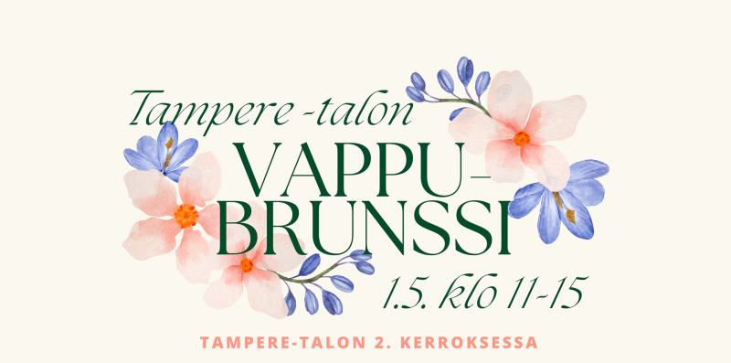 Tampere-talon Vappubrunssin mainoskuva