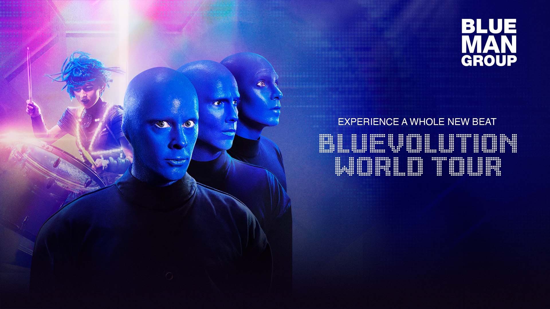 BLUE MAN GROUP BLUEVOLUTION WORLD TOUR Tampere talo