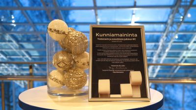 Tampere-talon kunniamaininta saavutettavimmasta ja esteettömimmasta julkisesta vessasta 2023