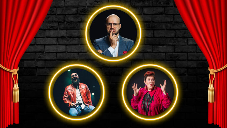 Kuvassa Tomi Haustola, Anitta Ahonen ja Ali Jahangiri.