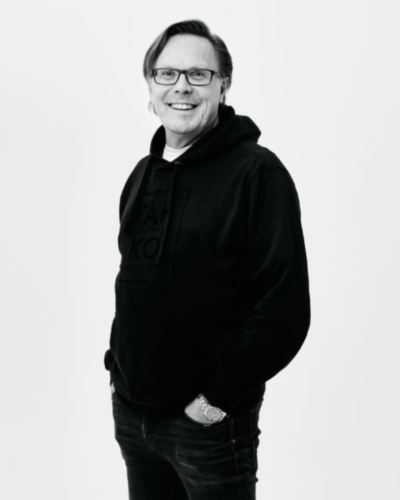 Tahkon teollisuusfestareiden fasilitaattori pekka Vihma