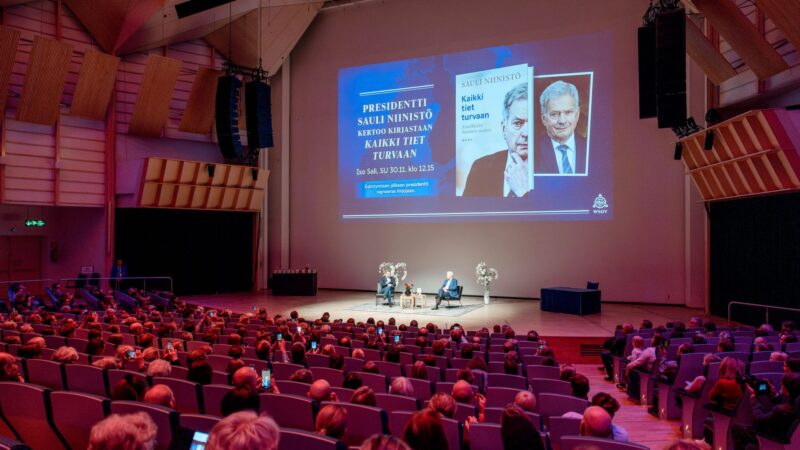 Tampere-talon Ison salin tekniikka ratkaisu