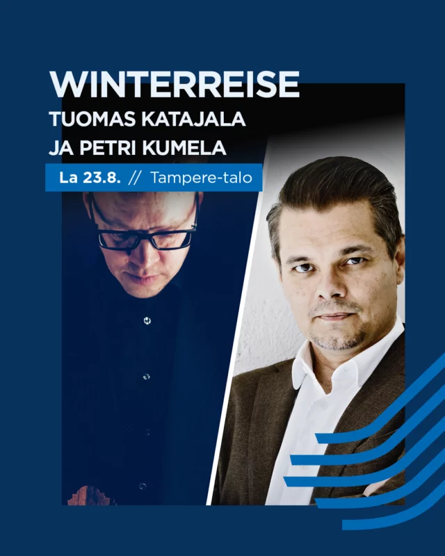 Kun kaksi taiteilijaa kohtaa yhteisen intohimon äärellä, syntyy jotain ainutlaatuista! 🎶 

Winterreise – Tuomas Katajala & Petri Kumela
📅 La 23.8. klo 19.30
📍 Pieni sali, Tampere-talo
🎫 Liput 32 €, eläkeläiset 26 €, opiskelijat, työttömät ja lapset (16 v. asti) 10 € 

Joskus kahden kansainvälisesti arvostetun taiteilijan yhteinen pohdinta molempia kiinnostavasta teoksesta voi tuottaa niin loistavan oivalluksen, että se tuntuu kirkkaudessaan miltei ihmeeltä. Tällainen idea on tenori Tuomas Katajalan ja kitarataiteilija Petri Kumelan viime vuonna syntynyt ajatus toteuttaa Franz Schubertin Winterreise kitaran säestämänä. ✨ 

Kitara soittimena oli Schubertille tuttu ja rakas soitin, ja hänen aikanaan sitä käytettiin paljon kamarimusiikissa ja kotimusisoinnissa. Monet hänen liedeistään julkaistiinkin ensin kitarasäestyksellisinä suuren harrastajakunnan iloksi. 🎶

Petri Kumelan vuonna 2024 kirjoittamat sovitukset sarjan 24 laulun piano-osuuksista noudattavat teoksen alkuperäistä dramaturgiaa, sävellajit ovat samat kuin sarjan ensimmäisessä kustannetussa julkaisussa. 🎵

Tuloksena on ainutlaatuinen tulkinta, jossa Wilhelm Müllerin runot avautuvat entistäkin intiimimpinä ja henkilökohtaisina. Kumelan ja Katajalan talvinen matka paneutuu intensiivisesti laulujen syvästi koskettavaan mielensisäiseen vaellukseen. ❄️

🎟️ Osta liput: 👉 tampere-talo.fi

#Winterreise #TampereTalo #TuomasKatajala #PetriKumela #Schubert #klassinenmusiikki #konsertti