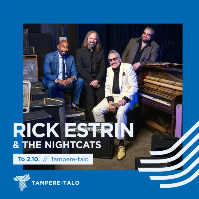 🎶 Yhdysvaltalaiset blueshuiput Rick Estrin & The Nightcats saapuvat Suomeen ja Tampere-taloon torstaina 2.10.2025! 🎶 

Missä ikinä bluesihme, huuliharppuvirtuoosi Rick Estrin esiintyykään The Nighcats -yhtyeensä kera, yleisö yltyy tanssimaan ja hurraamaan.  Tarjolla on tuoretta ja modernia, mutta originaalia bluesia roadhouse rock’n’rollilla höystettynä. 

Lue lisää ja varmista oma paikkasi tähän upeaan konserttiin: https://www.tampere-talo.fi/tapahtuma/rick-estrin-the-nightcats/