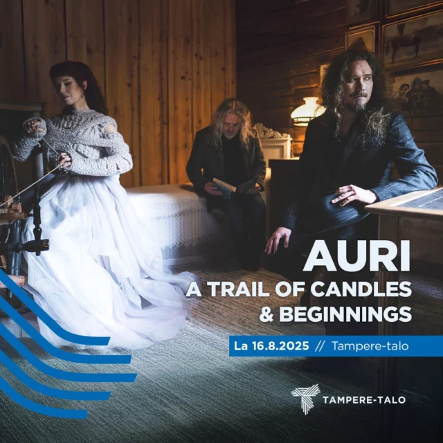 Vielä joitakin lippuja on jäljellä A Trail Of Candles & Beginnings -konserttiin! Osta omasi nyt 😍

Taianomaisia tunnelmia musiikillaan maalaileva Auri on Johanna Kurkelan, Tuomas Holopaisen ja Troy Donockleyn yhtye. Auri syntyi tarpeesta löytää tekijöilleen luova kanava, joka on vapaa heidän päätoimisten yhtyeiden ja niiden yleisöjen odotusten kahleista.

Celtic-folkista ja elokuvallisesta popista ammentava, mutta mihinkään tiettyyn genreen vaikeasti lokeroitava Auri on musiikkia, jota on vaikea selittää sanoin 💙 Tule viipymään siis hetki unimaailman seikkailujen parissa, jolloin arkisetkin asiat voivat hetkeksi muuttua toismaailmallisiksi ihmeiksi.

AURI – A TRAIL OF CANDLES & BEGINNINGS
📆 La 16.8. klo 19
📍 Iso sali, Tampere-talo
🎫 Liput 54,90/49,90/44,90 €, eläkeläiset, opiskelijat ja työttömät 49,90/44,90/39,90 €

Tutustu lisää ja osta liput: tampere-talo.fi/tapahtuma/auri-a-trail-of-candles-beginnings-2 

#auri #tamperetalo #elämystentalo #elämäsitilaisuus #tampere #konserttitampere
